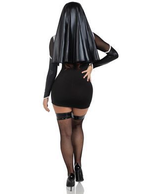 Эротический костюм монахини Leg Avenue Holy Hottie Dress XS
