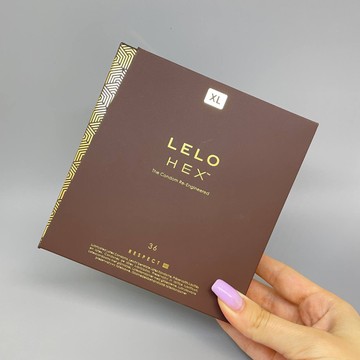 Презервативи LELO HEX Condoms Respect XL 36 Pack (36 шт) - фото