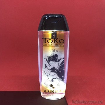 Shunga Toko AROMA - орально-вагінальний лубрикант зі смаком кленового сиропу - 165 мл - фото