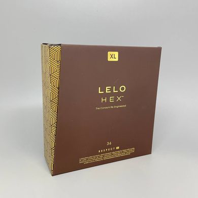 Презервативы LELO HEX Condoms Respect XL 36 Pack (36 шт) - фото
