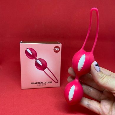 Вагінальні кульки Fun Factory Smartballs Duo рожеві - фото