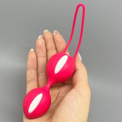 Вагінальні кульки Fun Factory Smartballs Duo рожеві - фото