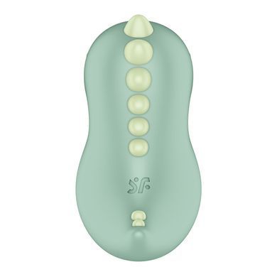 Satisfyer Din-OOH - вакуумний кліторальний стимулятор зелений - фото