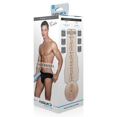 Анальний мастурбатор чоловічий анус Fleshlight Fleshjack Boys Cade Maddox Alpha - фото
