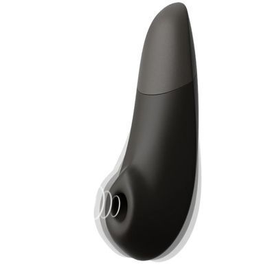 Вакуумний стимулятор клітора Womanizer Enhance Black (пом'ята упаковка) - фото