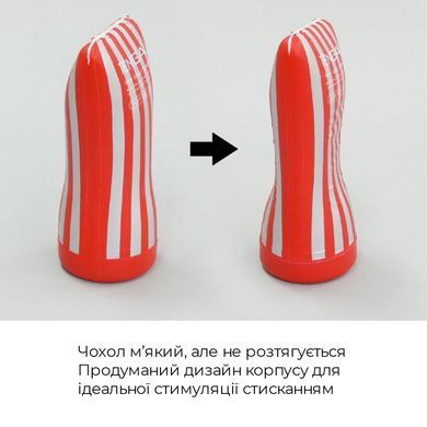Мастурбатор Tenga Squeeze Tube Cup STRONG - фото