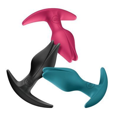 Анальна пробка для сексу Fun Factory Bootie Fem Raspberry 2,9 см малинова - фото