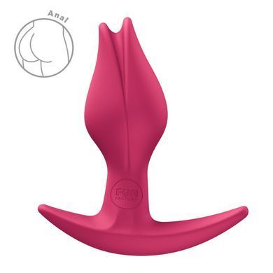 Анальна пробка для сексу Fun Factory Bootie Fem Raspberry 2,9 см малинова - фото