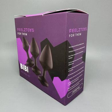 Набір анальних пробок FeelzToys Bibi Butt Black: Твій гід у світ першого аналу - фото