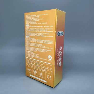 Презервативи Olo G-point (10 шт) з шипами ультратонкі - фото