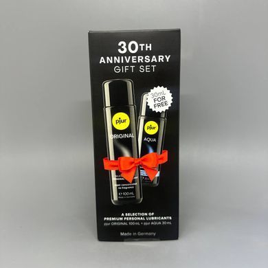 Юбилейный набор лубрикантов pjur 30th Anniversary Gift Set (100 мл+30 мл) - фото