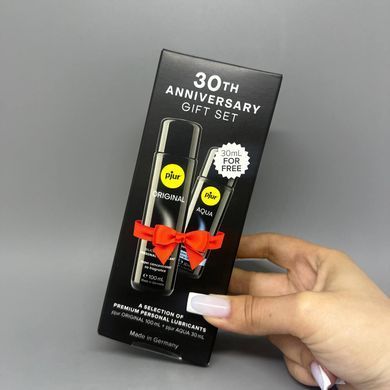 Юбилейный набор лубрикантов pjur 30th Anniversary Gift Set (100 мл+30 мл) - фото