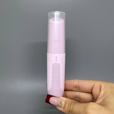 Satisfyer Secret Kiss вакуумний кліторальний стимулятор у формі помади - фото