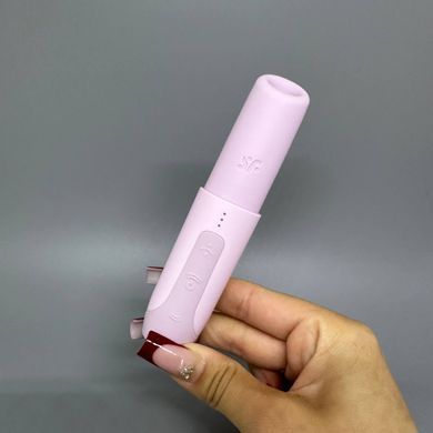 Satisfyer Secret Kiss вакуумний кліторальний стимулятор у формі помади - фото