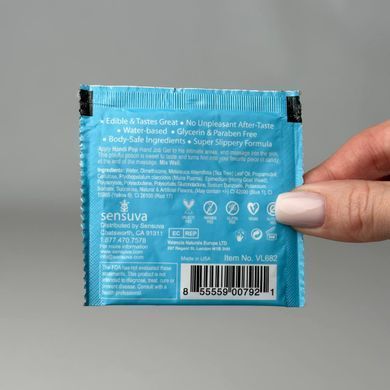 Саше гель для минета Sensuva Handipop Cotton Candy (6 мл)