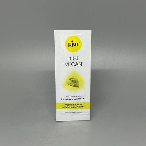 Сашет Лубрикант для чутливої ​​шкіри pjur MED Vegan (2 мл)