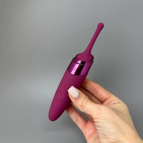 Вибратор для клитора Satisfyer Twirling Delight Berry - фото