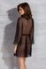 Эротический пеньюар Passion AMBERLY PEIGNOIR black S/M