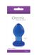 Скляна анальна пробка NS Novelties CRYSTAL SMALL BLUE (3,2 см) - фото товару