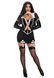 Эротический костюм монахини Leg Avenue Holy Hottie Dress XS