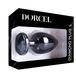 Анальна страза Dorcel Diamond Plug black L (4,1 см) - фото товару