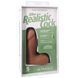 Фалоімітатор Doc Johnson The Realistic Cock ULTRASKYN 5 Inch with Balls Caramel 13,3 см - фото товару