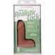 Фалоімітатор Doc Johnson The Realistic Cock ULTRASKYN 5 Inch with Balls Caramel 13,3 см - фото товару