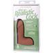 Фалоімітатор Doc Johnson The Realistic Cock ULTRASKYN 5 Inch with Balls Caramel 13,3 см - фото товару