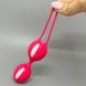 Вагинальные шарики Fun Factory Smartballs Duo розовые - фото товара