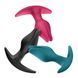 Анальна пробка для сексу Fun Factory Bootie Fem Raspberry 2,9 см малинова - фото товару