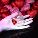 Стеклянная анальная пробка с кристаллом сердце (4 см) ADAM ET EVE RED HEART GEM MEDIUM - фото товара