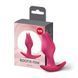 Анальна пробка для сексу Fun Factory Bootie Fem Raspberry 2,9 см малинова - фото товару