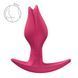 Анальна пробка для сексу Fun Factory Bootie Fem Raspberry 2,9 см малинова - фото товару