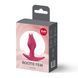 Анальна пробка для сексу Fun Factory Bootie Fem Raspberry 2,9 см малинова - фото товару