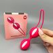 Вагинальные шарики Fun Factory Smartballs Duo розовые - фото товара