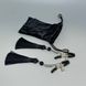Затискачі для сосків Art of Sex Nipple clamps Black Tassels - фото товару