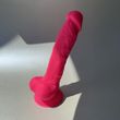 Фалоімітатор з вібрацією SilexD Vetus Vibro Pink MODEL 1 size 8in (20 см) - фото
