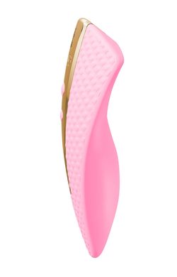 Клиторальный вибратор Shunga - Obi Intimate Massager Light Pink - фото