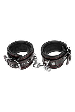 Наручники Fetish Tentation Premium Patent leather handcuffs чорні