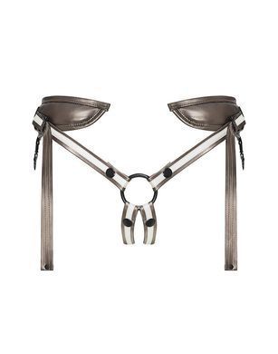 Трусы для страпона Strap-On-Me Leatherette HARNESS DESIROUS - фото