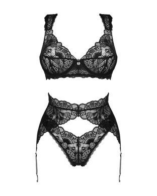 Еротичний комплект Obsessive Donna Dream 3-pcs set XS/S - фото