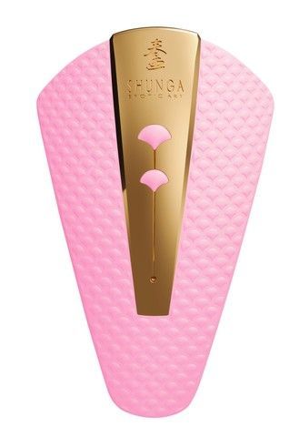 Кліторальний вібратор Shunga - Obi Intimate Massager Light Pink - фото
