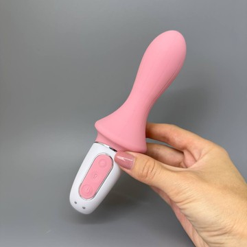 Satisfyer Air Pump Booty 5+ анальный смарт-вибратор (надувная головка)