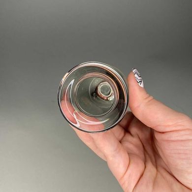 Скляна анальна пробка в формі продовгуватої краплі (3,7 см) - фото