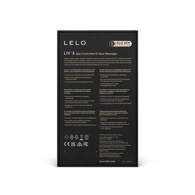 Смарт-вібратор для точки G LELO Liv 3 Deep Rose - фото