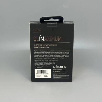 Анальна вібропробка Climaximum Oryx 3 см (пом'ята упаковка) - фото