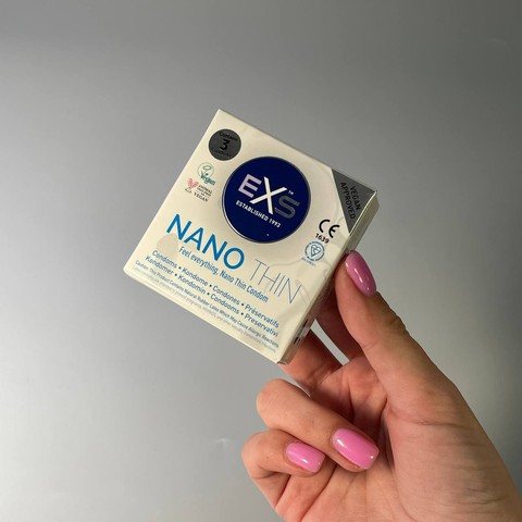 Презервативи ультратонкі EXS Nano Thin (3 шт) - фото