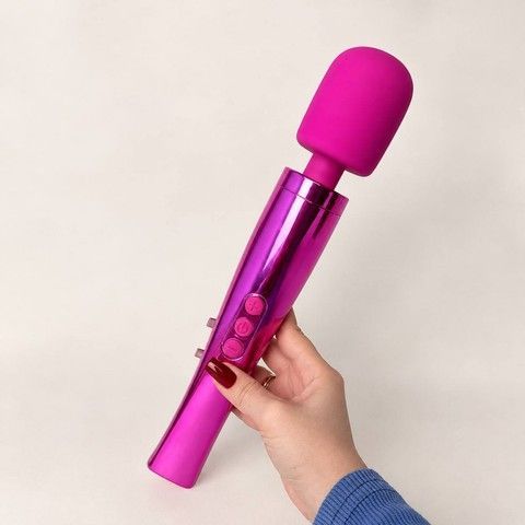 Вібромасажер MyMagicWand Massager Electric Pink рожевий - фото
