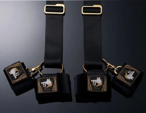 Бондаж для ног и рук UPKO Bondage Gear-Sling With Cuffs - фото