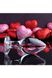 Стеклянная анальная пробка с кристаллом сердце (4 см) ADAM ET EVE RED HEART GEM LARGE - фото товара